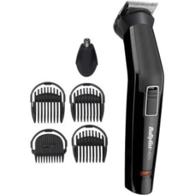 Tondeuse - BABYLISS MT725E - Multi-usages - En acier inoxydable avec 1 guide de coupe ajustable - Autonomie : 60 min