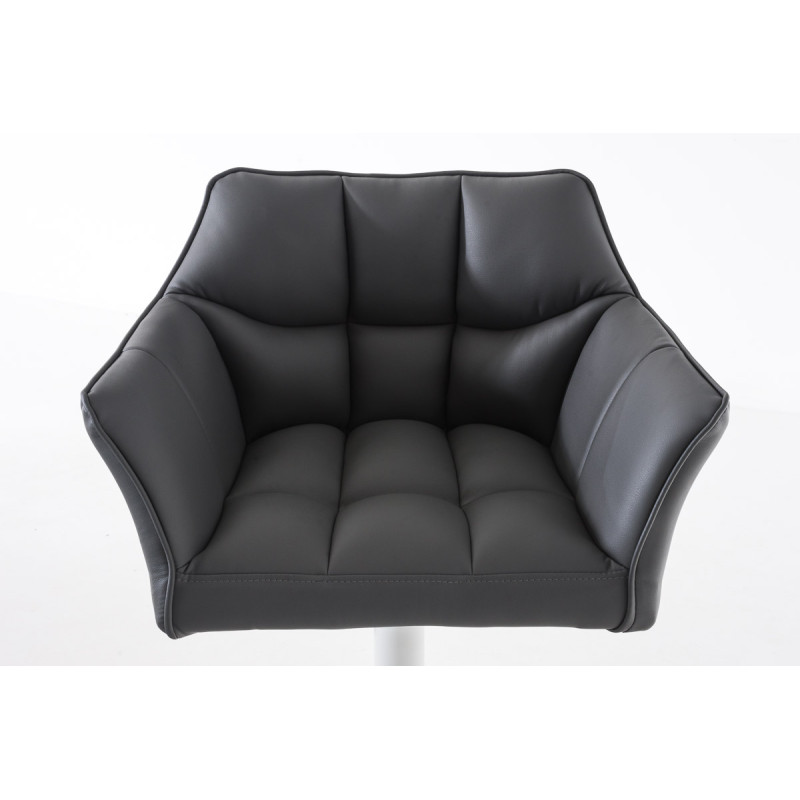 Tabouret de bar Damaso W gris