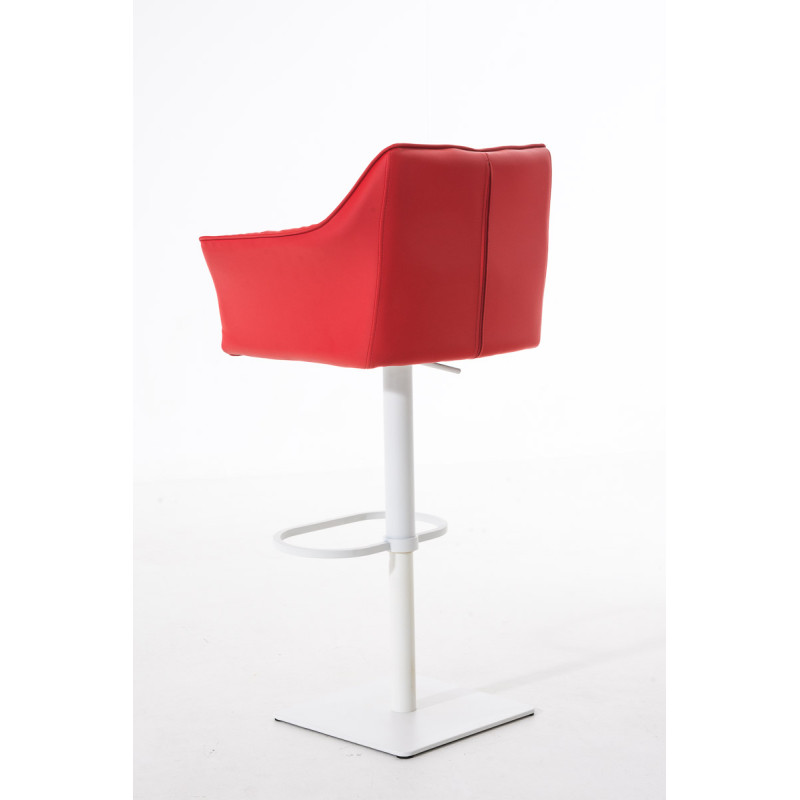 Tabouret de bar Damaso W rouge