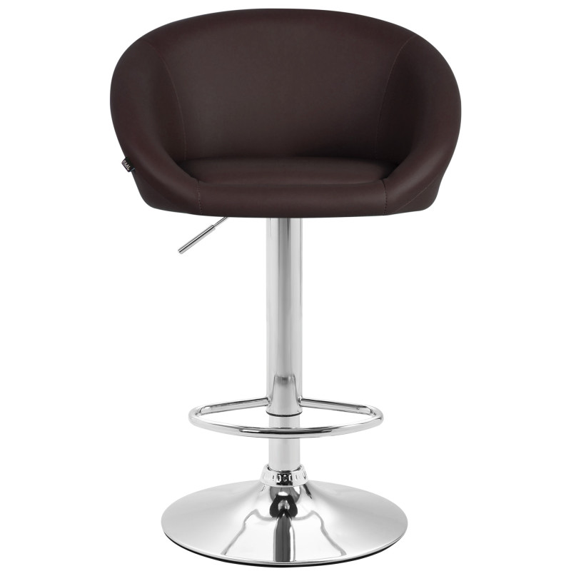 Tabouret de bar Miami V2 C marron