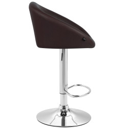 Tabouret de bar Miami V2 C marron