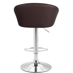 Tabouret de bar Miami V2 C marron