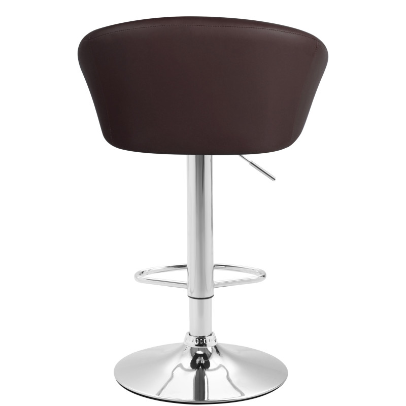 Tabouret de bar Miami V2 C marron