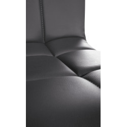 Chaise longue Palma V2 noire