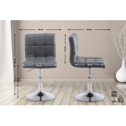 Chaise longue Palma V2 grise