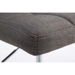Tissu pour chaise longue Palma V2 gris foncé