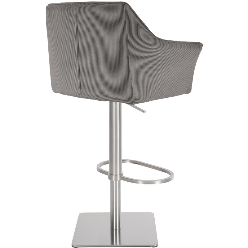 Tabouret de bar Damaso E Cord, taupe