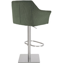 Banqueta de bar Damaso E Cord verde