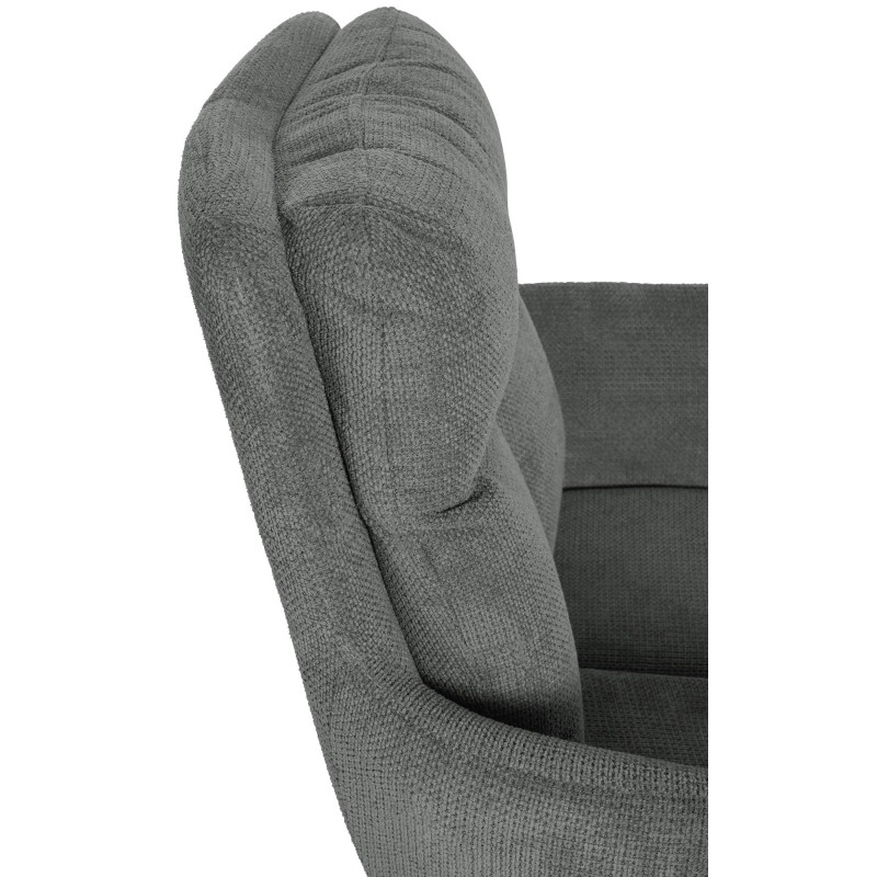 Chaise de salle à manger en tissu Vilas | gris