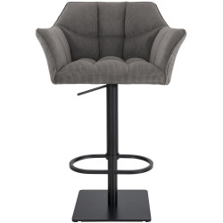 Tabouret de bar Damaso B Cord, taupe