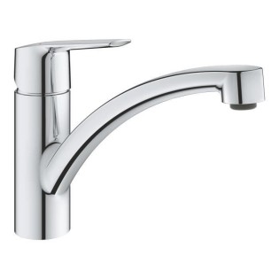 GROHE QUICKFIX Start Robinet de cuisine évier Start, rotation 140°, robinet de cuisine, chromé, 30530002