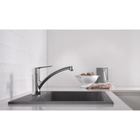 GROHE QUICKFIX Start Robinet de cuisine évier Start, rotation 140°, robinet de cuisine, chromé, 30530002