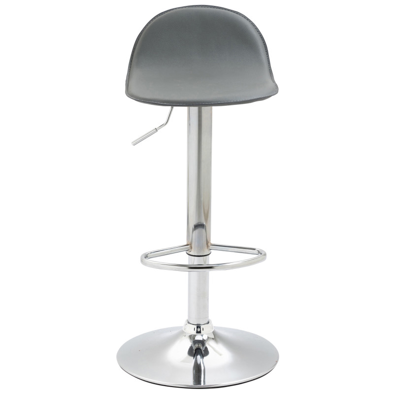 Tabouret de bar Lana V2 C gris