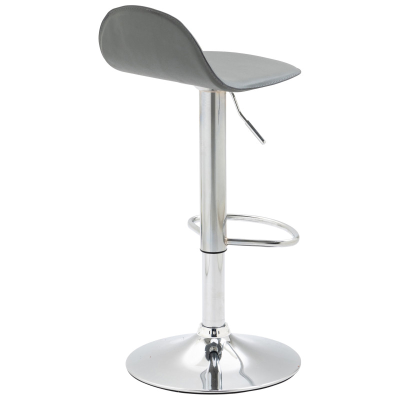 Tabouret de bar Lana V2 C gris
