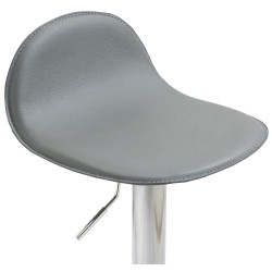 Tabouret de bar Lana V2 C gris