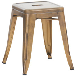 Tabouret doré Armin