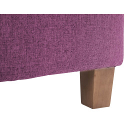 Tabouret Pharaon, violet clair antique