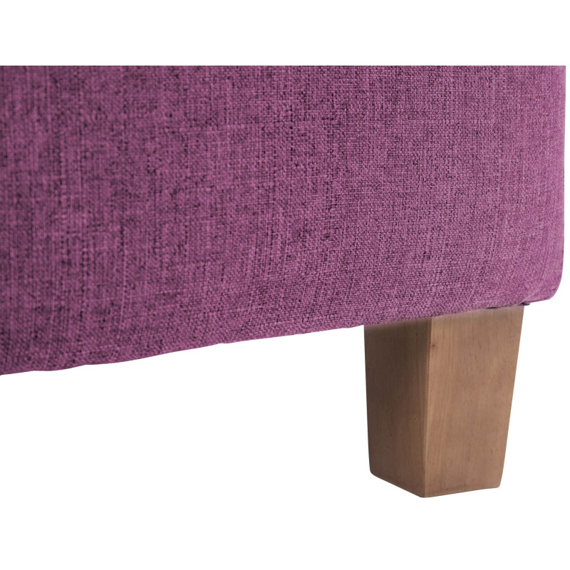 Tabouret Pharaon, violet clair antique