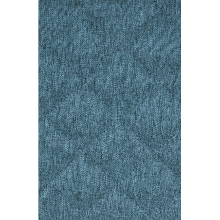 Lot de 2 tabourets de bar Kasson, en tissu, bleus