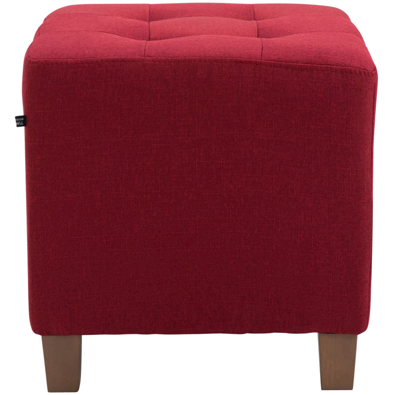 Tabouret Pharaon, rouge clair antique