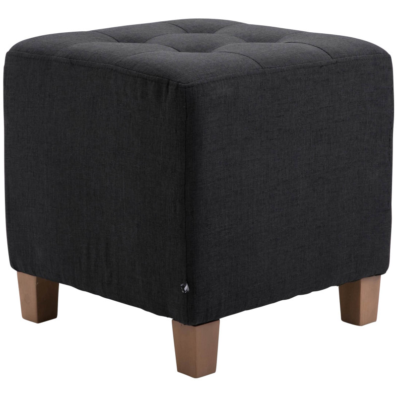 Tabouret Pharaon, noir clair antique