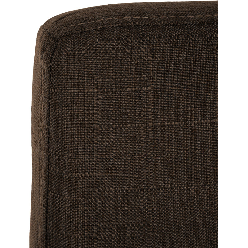 Ensemble de 2 tabourets de bar Freeport en tissu marron B