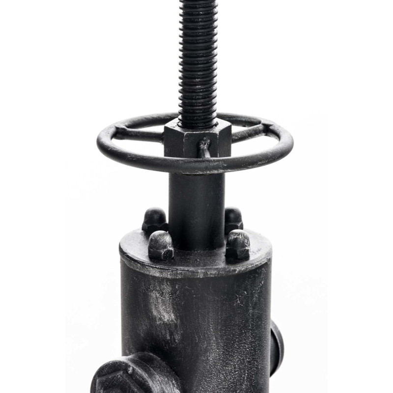 Set di 2 sgabelli da bar Lumos, legno argento anticato