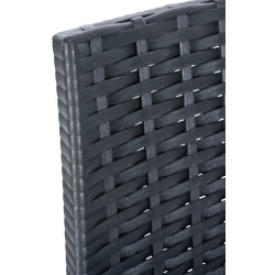 Conjunto de 4 banquetas de bar Jamaica, cinza escuro