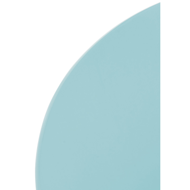 Chaise visiteur Diego bleu clair