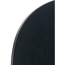 Lot de 2 chaises visiteurs Diego noir