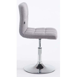Lot de 2 chaises longues Palma V2 tissu gris