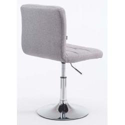 Lot de 2 chaises longues Palma V2 tissu gris