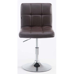 Lot de 2 chaises longues Palma V2 en similicuir marron