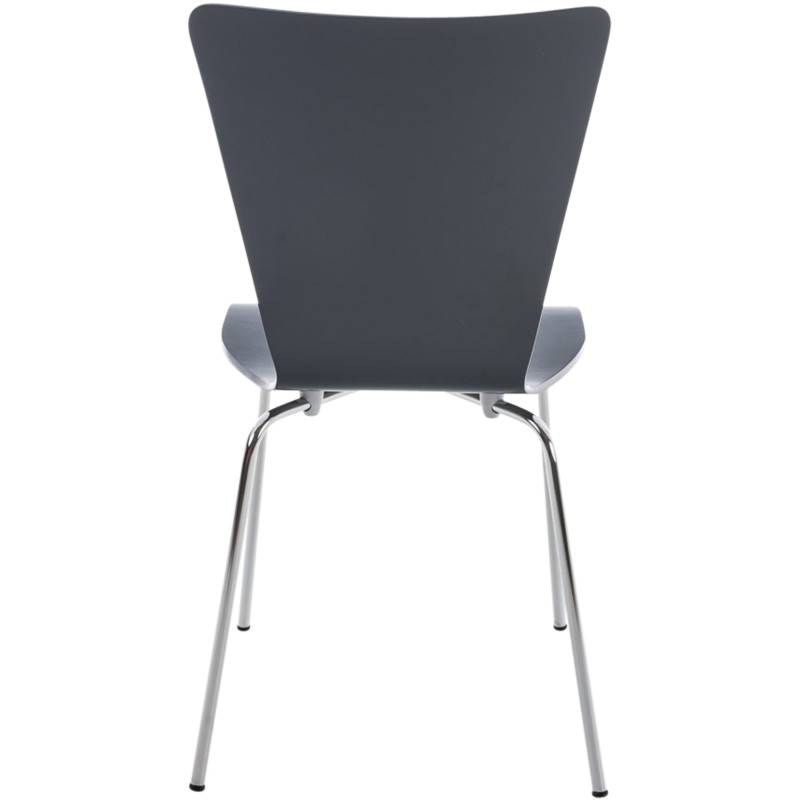 Chaise visiteur Aaron grise