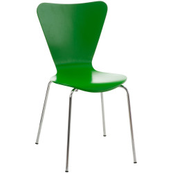 Chaise visiteur Calisto verte