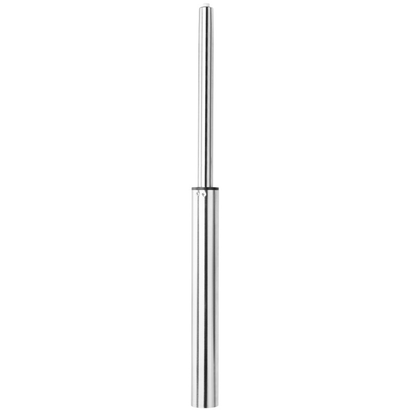 Tabouret de bar à vérin à gaz Panama, Limon, Damaso en acier inoxydable