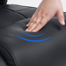 Chaise visiteur Attila noire