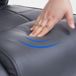 Chaise visiteur Attila grise