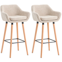 Lot de 2 tabourets de bar...