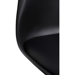 Ensemble de 6 chaises de salle à manger Ramsey | noir