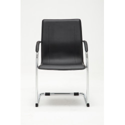 Chaise visiteur Melina V2 noire