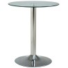 Table en verre 70 cm