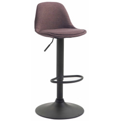 Tabouret de bar Kiel tissu...