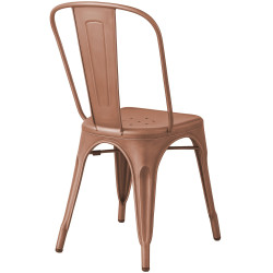 Ensemble de 4 chaises Benedikt cuivre