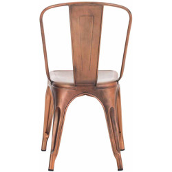 Ensemble de 4 chaises Benedikt cuivre