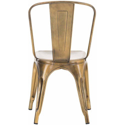 Lot de 4 chaises Benedikt dorées
