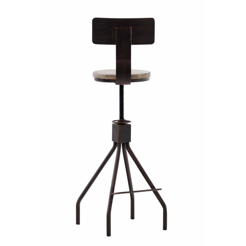 Lot de 2 tabourets de bar Elko bronze