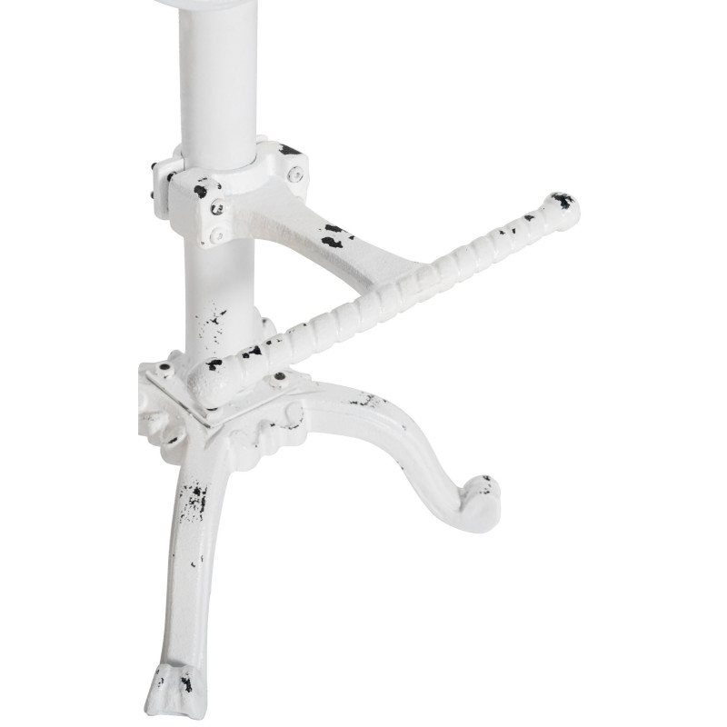Lot de 2 tabourets de bar Butch, blanc antique