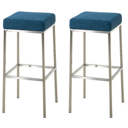 Ensemble de 2 tabourets de...