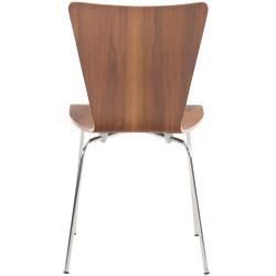 Silla de visitante Aaron en nogal